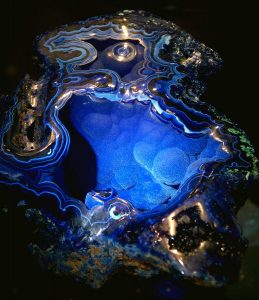 Azurite is perhaps Bisbee's coolest mineral